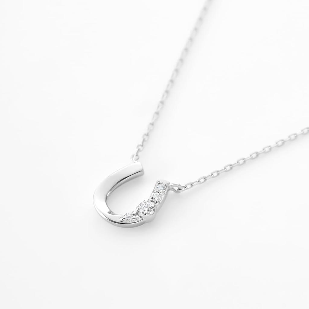 Canal Official Silver Horseshoe Necklace for Birthday Includes Jewelry 152424121005 4.0 Women, Gift, Case,