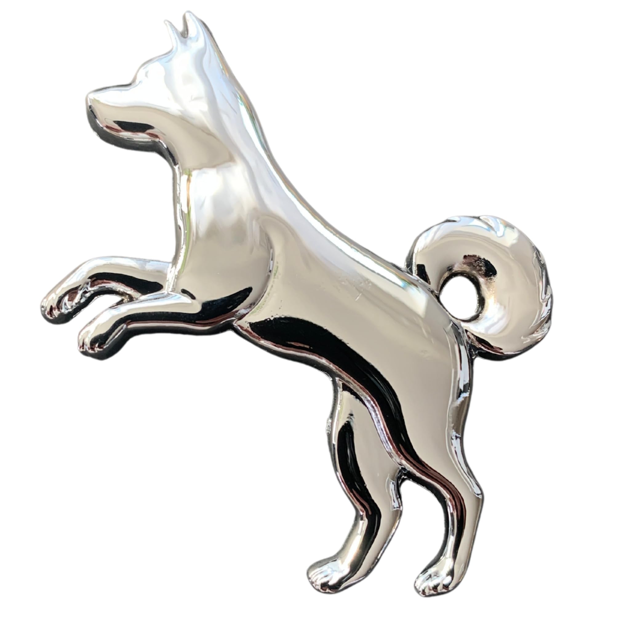 

Emblem Sticker Seal Dog Car Sticker Made of Alloy 3MVHB серебряный