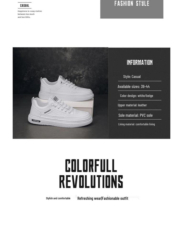 2025 Herren Weiße Unsichtbare Höhenvergrößernde Sneaker mit 10cm Dicksohle