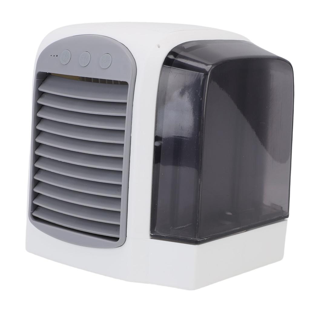Portable Air Conditioner 380ml 3 Speeds Adjustable USB Mini Air Cooler Desk Cooling Fan for Office Bedroom