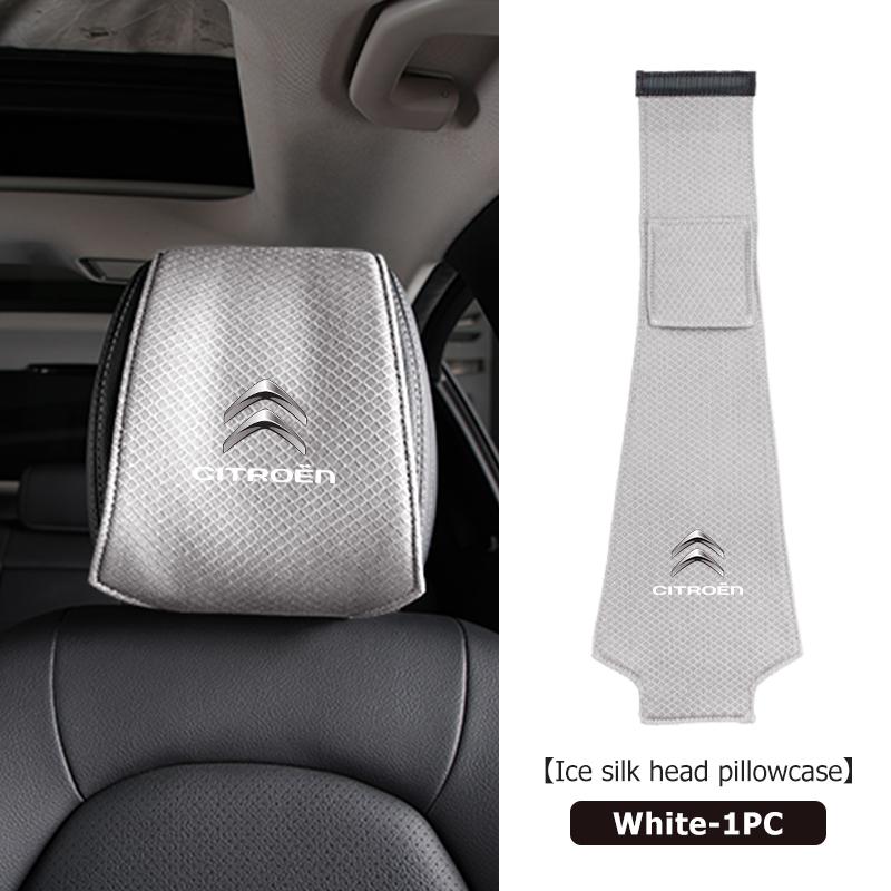 Isilke Bilhuvudstödsskydd Smutsavvisande Skydd för Citroen Grand Berlingo Jumper Celysee Xsara Picasso Aircross Saxo