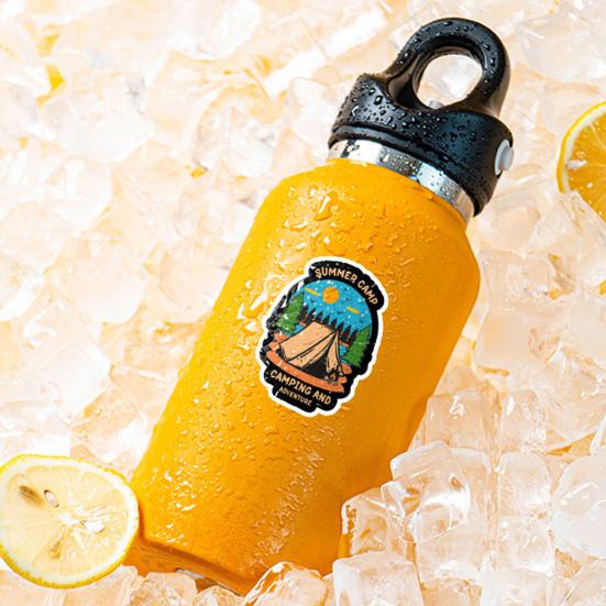 50Pcs Graffiti Stickers Waterproof Reusable Decorate PVC Luggage Water Bottle Outdoor Camping Stickers for Scrapbook