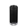 Klean Kanteen TK Wide Mug with Cafe Cap, Black, 12oz (355ml), 1008341