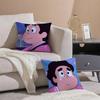 Cartoon Cool Character S-Steven Universe-MT Pillow Case Printing Pillowcase Living Room Sofa Cushion Cover Bedroom Room Decor