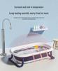 Foldable Newborn Baby Bath Tub: Convertible for Sitting or Lying Down at Home