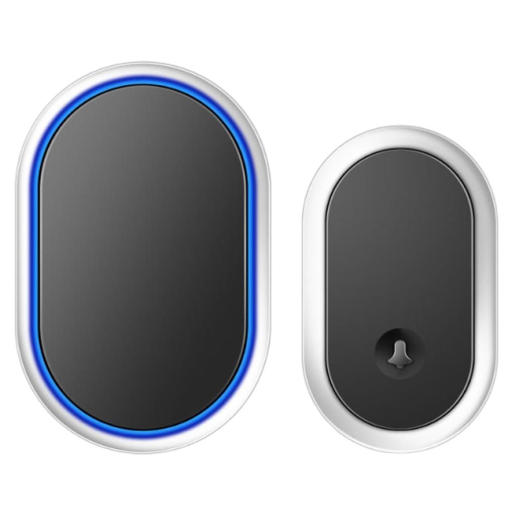 Wireless Doorbell Adjustable Volume Battery Type Welcome Chime Call Bell for Elderly/Patient/Disabled At Home