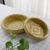 Double-Layer Handmade Bamboo Basket for Steamed Buns and Fruit