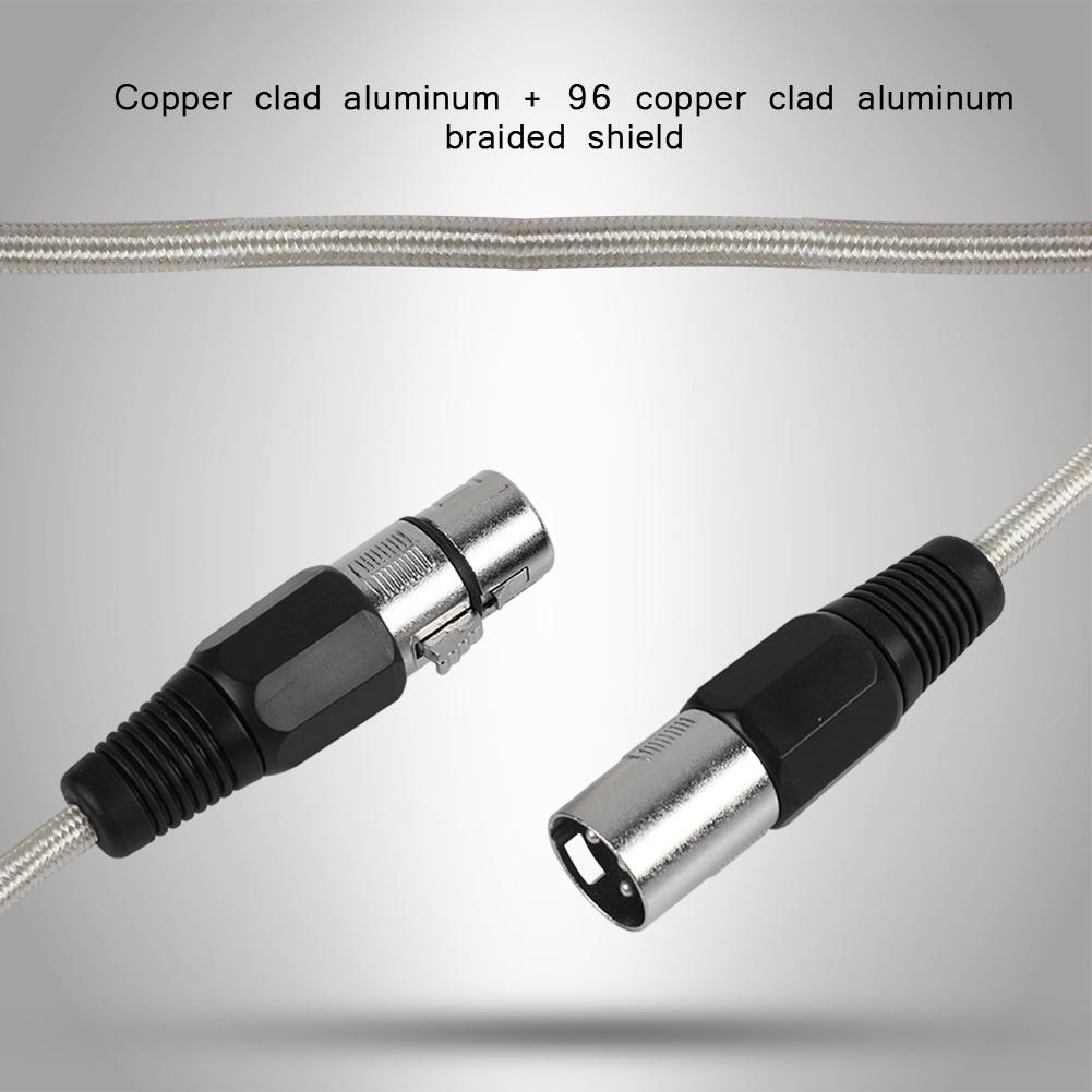 

Высококачественный микрофонный кабель XLR «папа» — XLR «мама» или микрофонный кабель (10 м)