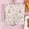 Home Decorative Santa Claus Table Decor Serviette Towel Christmas Decoration Printing Paper Napkin