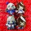10CM Pretty Derby Oguri Cap Cosplay Anime Plush Cartoon Figure Model Plushie Backpack Decoration Plush Pendant Cartoon Gift