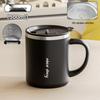 304 Stainless Steel Travel Mug with Lid - Office Commuter Coffee Cup