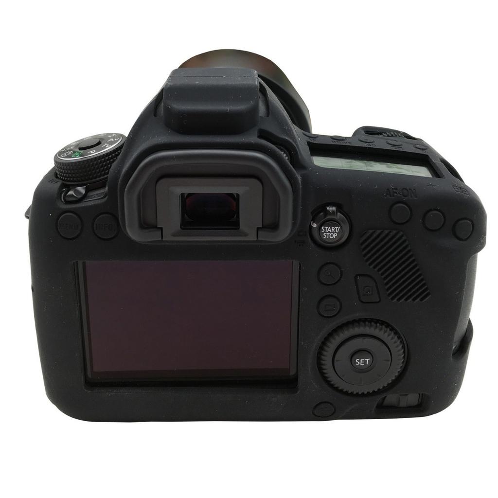 Shockproof Lightweight DSLR Accessory: Silicone Case (Soft Shell) & Inner Bag for CANON 6D Camera