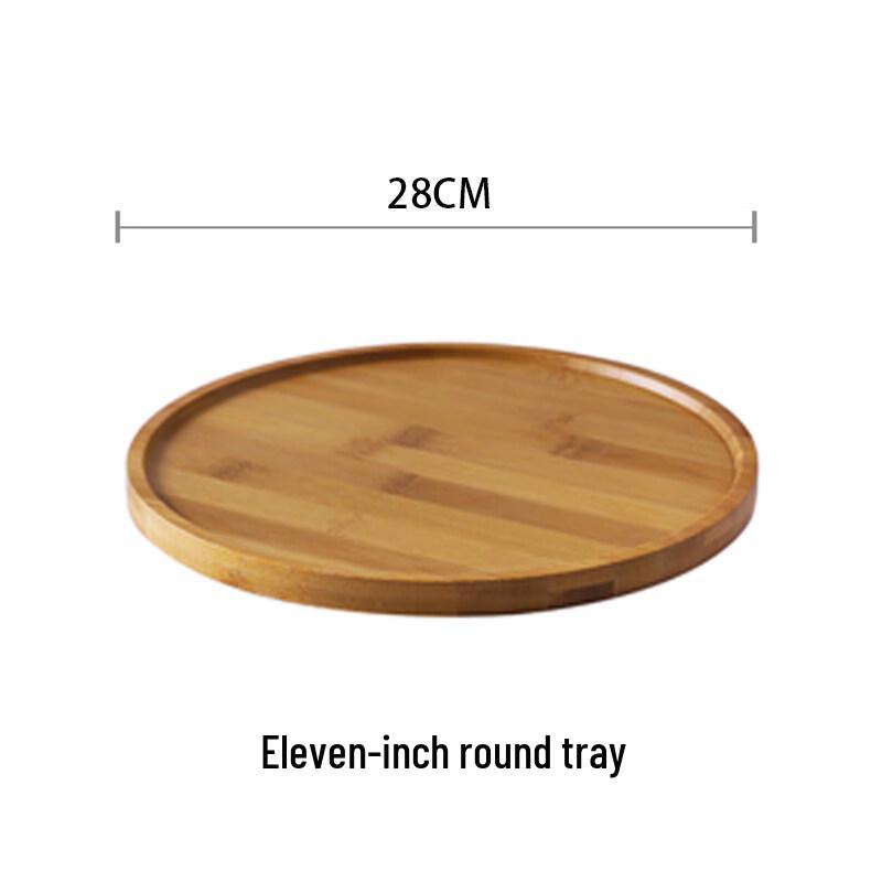 Bamboo Dessert Display Stands & Cake Trays