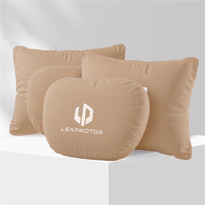 26 Model Car Cushion & Headrest for Leapmotor C11: Neck & Lumbar Support, Interior Decoration