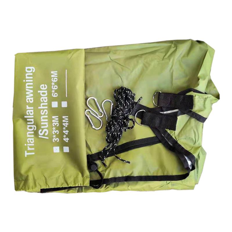 Triangular Outdoor Sunshade & Rain Shelter Canopy