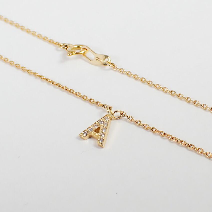 Gebrauchte Star Jewelry 18K Gelbgold Diamant Initial A Anhänger Halskette j48-4