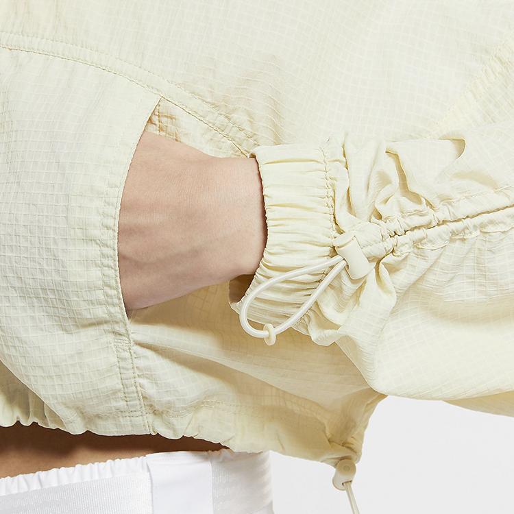 Nike Sportswear Swoosh Woven Jacket Women Jackets Fossil-Lime CJ3774-238