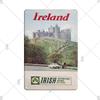 Ireland Cityscape Vintage Metal Sign Dublin Retro Decorative Plaque for Home Bar Club Wall Art Gift Idea