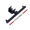 Rounded Corner Desk Mount Hook Carbon Steel Under-desk Headphone Rack Hanging Handbag Stand  School