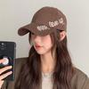 Soft Top Baseball Hat for Women In Autumn and Winter Korean Version with Large Head Circumference  Retro Face Showing Small Peaked Cap for Men