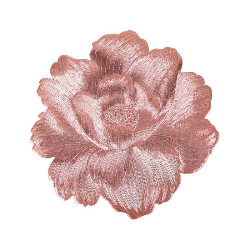 Peony Flower-Shaped Heat-Resistant And Washable Flower Placemat Decorative Heat Resistant Table Pad Coasters Home Party Wedding