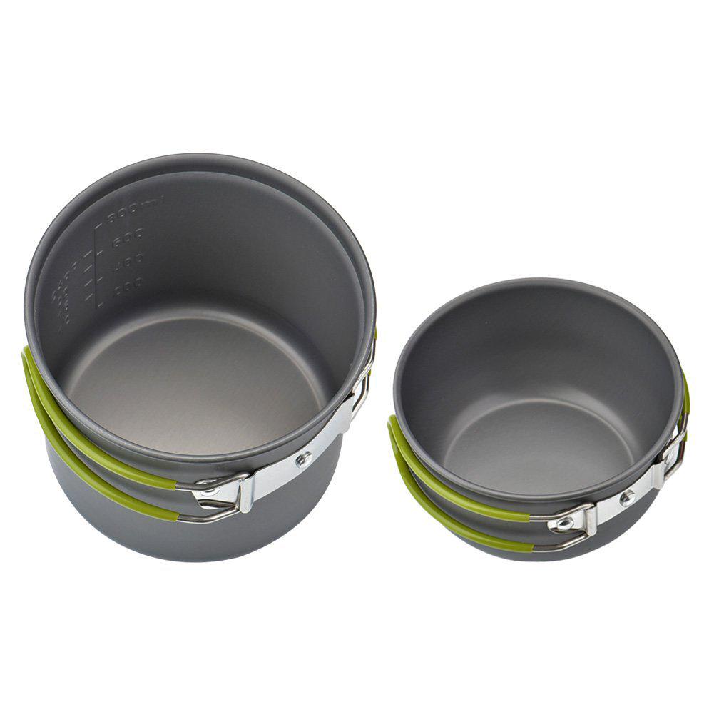 Portable Camping Cookware Set: Outdoor Stove and Picnic Equipment