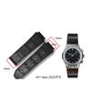Cinturino in Vera Pelle per HUBLOT BIG BANG Impermeabile da Uomo in Pelle di Mucca Cinturino per Orologio Catena in Gomma Braccialetto 25-19mm polso