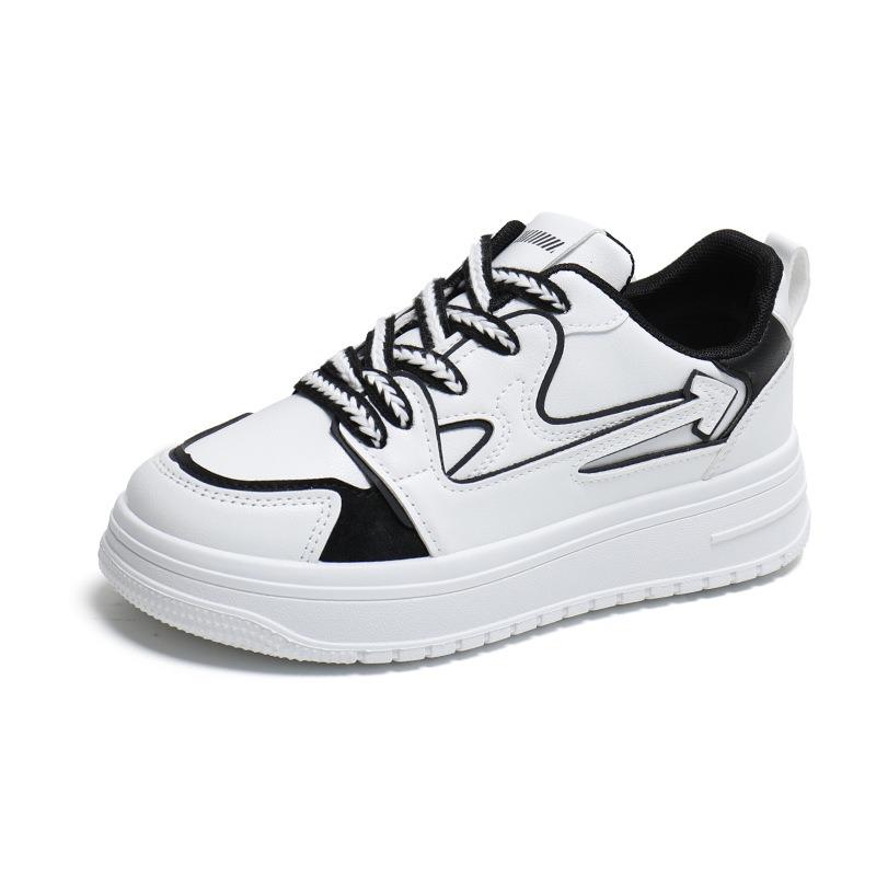 Little White Shoes Women's Versatile Sports and Leisure Shoes Spring New Low-top Flat-bottomed Trend Student Board Shoes Tide