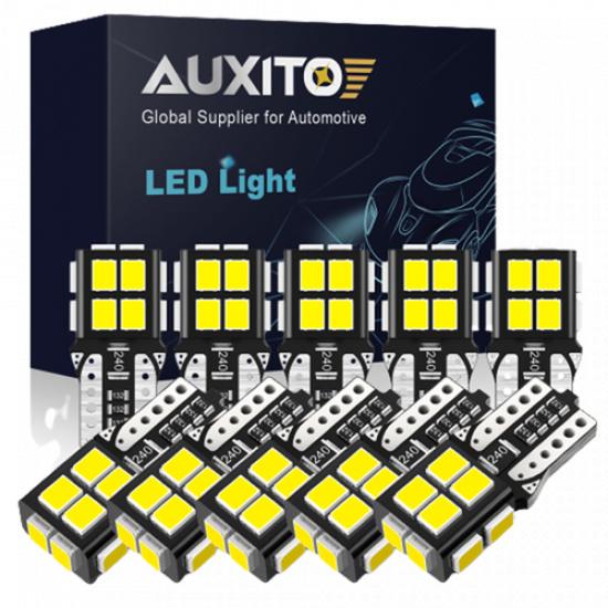 10X LED T10 AUXITO Interior, 2/6/14/24SMD Parker Light Plate Globes Number Light