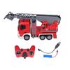 2.4G Wireless Remote Control Fire Engine Truck Water Spray Rescue Vehicle with LED Lights