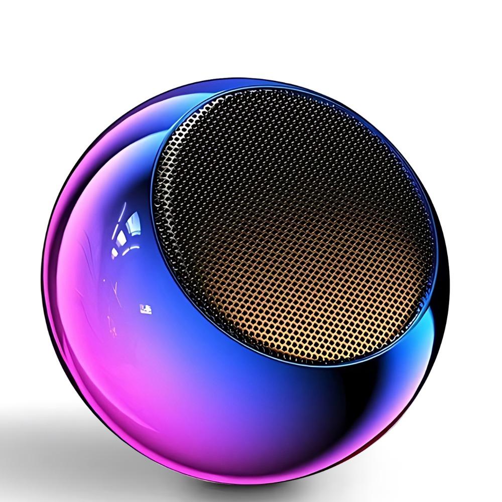 with RGB Lighting Mini Bluetooth Speaker 2-in-1 Portable Subwoofer Travel Outdoor