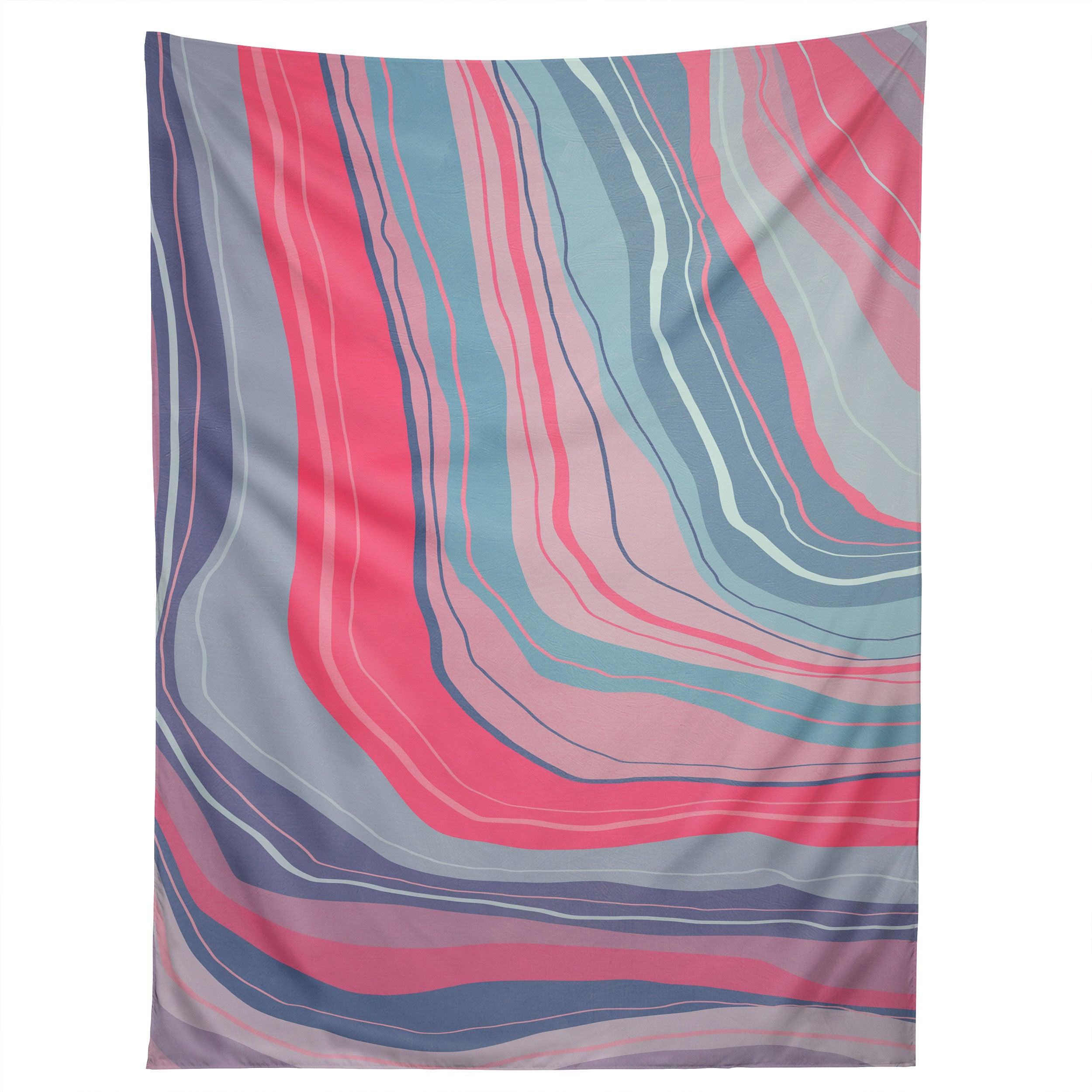 AGATE INSPIRED ABSTRACT 02 tapestry 75x100