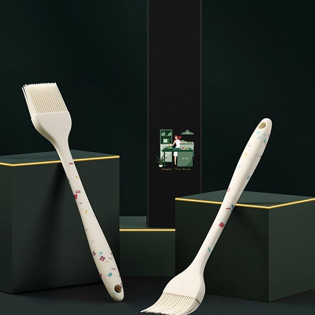 Food Silicone Applicator Brush, Heat Resistant Pastry Brush, Oil Brush, Butter Sauce Marinade Brush