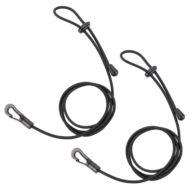 Adjustable Canoe Paddle Fishing Rod Securing Canoe Surfing Cord Safety Lanyard