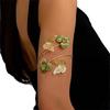 Unique Bohemian Inspired Arm Jewelry With Artistic Hollow Butterfly Details In Multiple Colors Season Floral Bangle