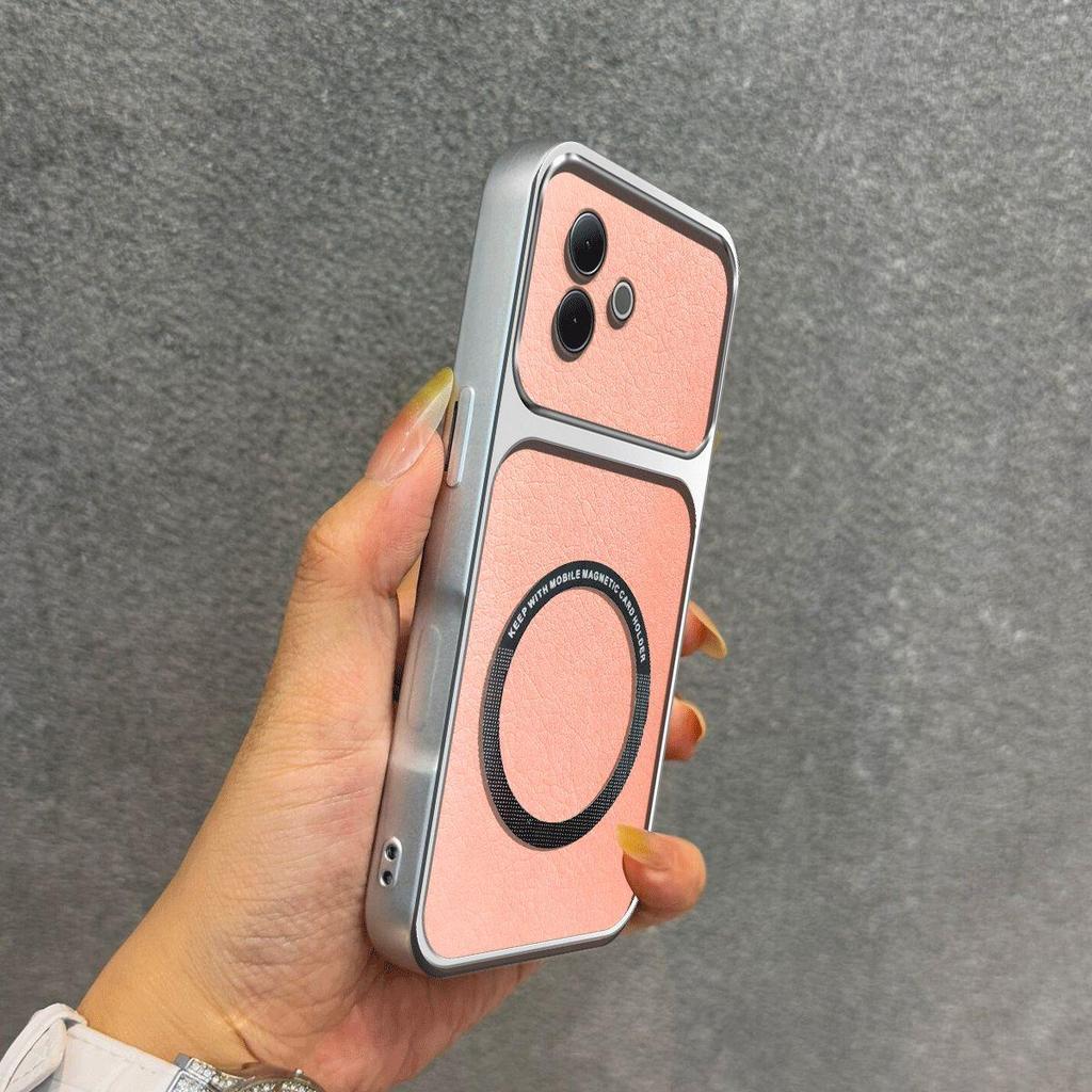 Upgraded Big Lens Protection Case for Vivo Y39 5G Luxury Leather Casing with Magnetic Ring