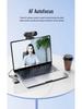 4K Ultra HD Streaming Camera with Microphone for Online Classes & Conferences