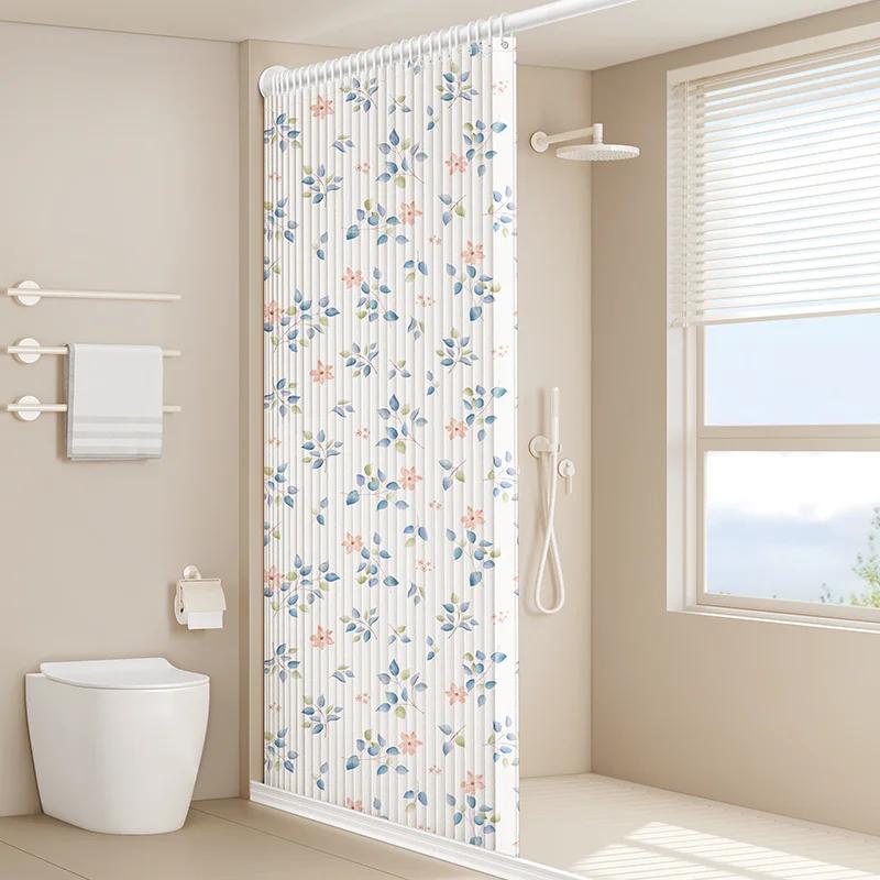 Cartoon Bathroom Curtains for Living Room Home Decor Blackout Curtains Living Room Bedroom Balcony Screen Dustproof