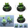 Mini Frogs Garden Pond Decoration Ornament Weather Resistant Resins Craft Gift Top Sale
