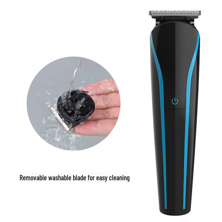 Tragbarer Digitalanzeige Waschbarer Haarschneider und Rasierer mit Schnitzklinge für den Heimgebrauch
