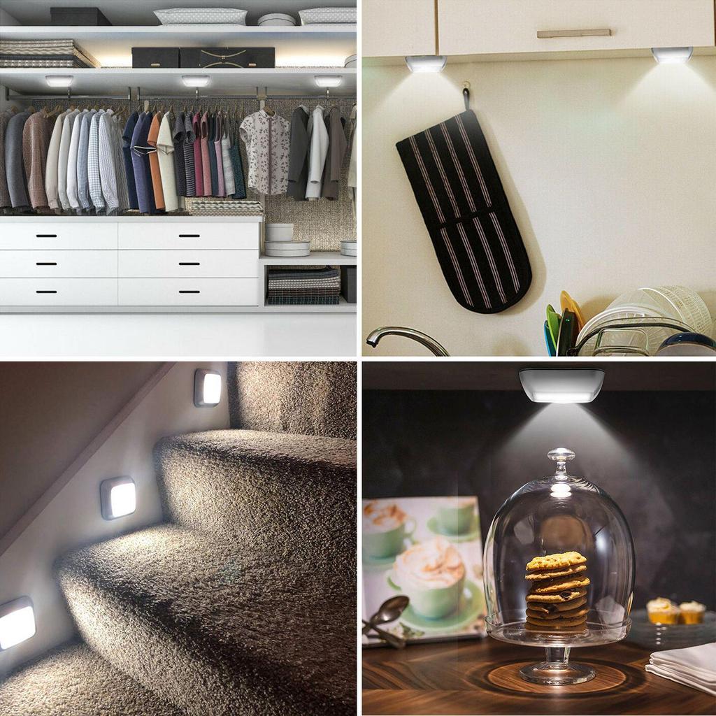 Smart Home Human Body Induction LED Night Light for Bedside Cabinet Wardrobe