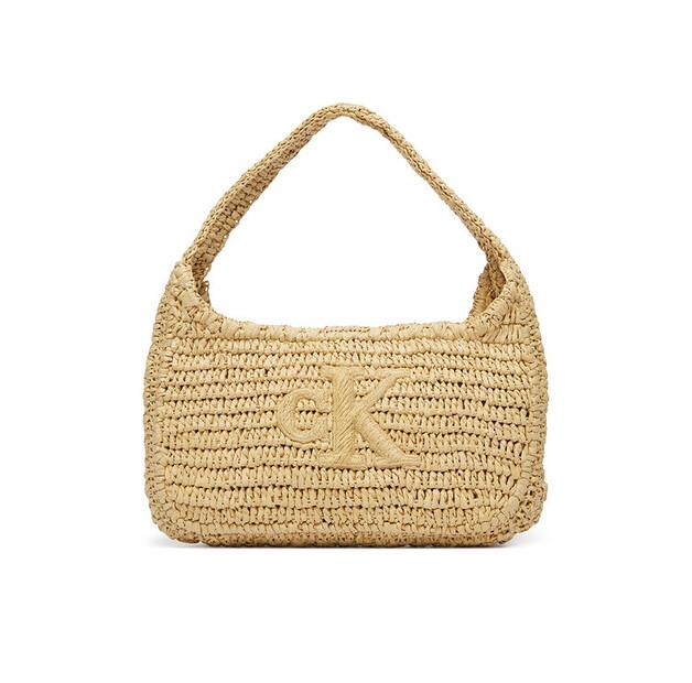 Сумка Calvin Klein Bold Ck Raffia Sm Shoulder Bag One Size