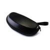 Portable Leather Sunglasses Case Women Men Glasses Box Zipper Eyeglasses Protector Box Hard Eye Glasses Case Eyewear Accessories