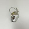 1Pcs Novelty Design Metal Hand Earcuff Dangle Earrings For Women Jewelry Fashion Show Statement Earrings Accessories