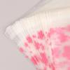 100Pcs Plastic Transparent Gift Bag Sakura Candy Cookie Packaging Bag With Diy Self Adhesive Bag Wedding Decoration Party Bags