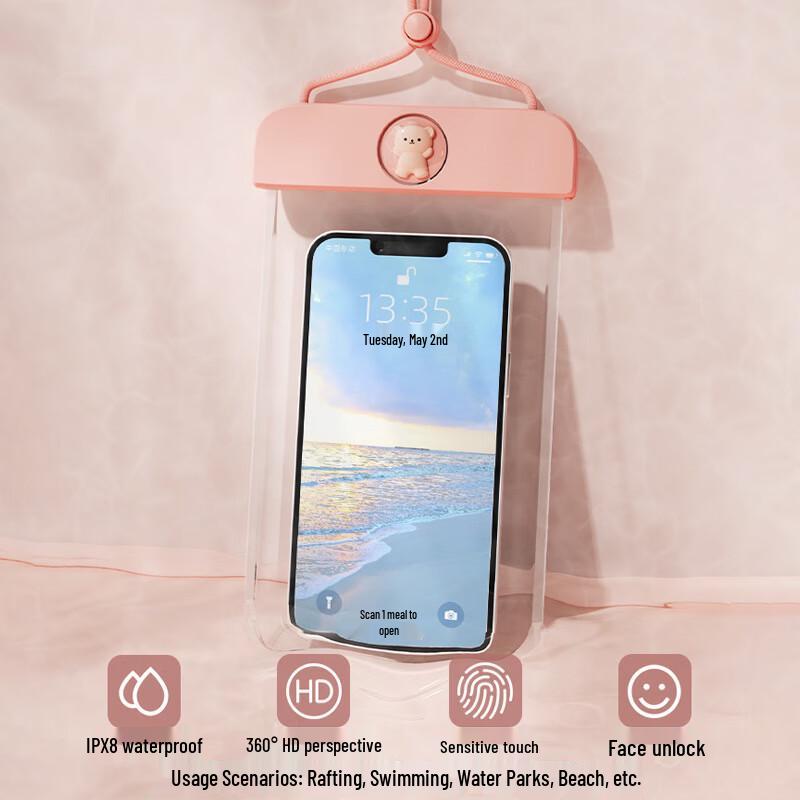 Cute Pet Large Outdoor Waterproof Phone Pouch