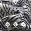 Zhaojun Women's Jacquard Cashmere Cardigan Sweater
