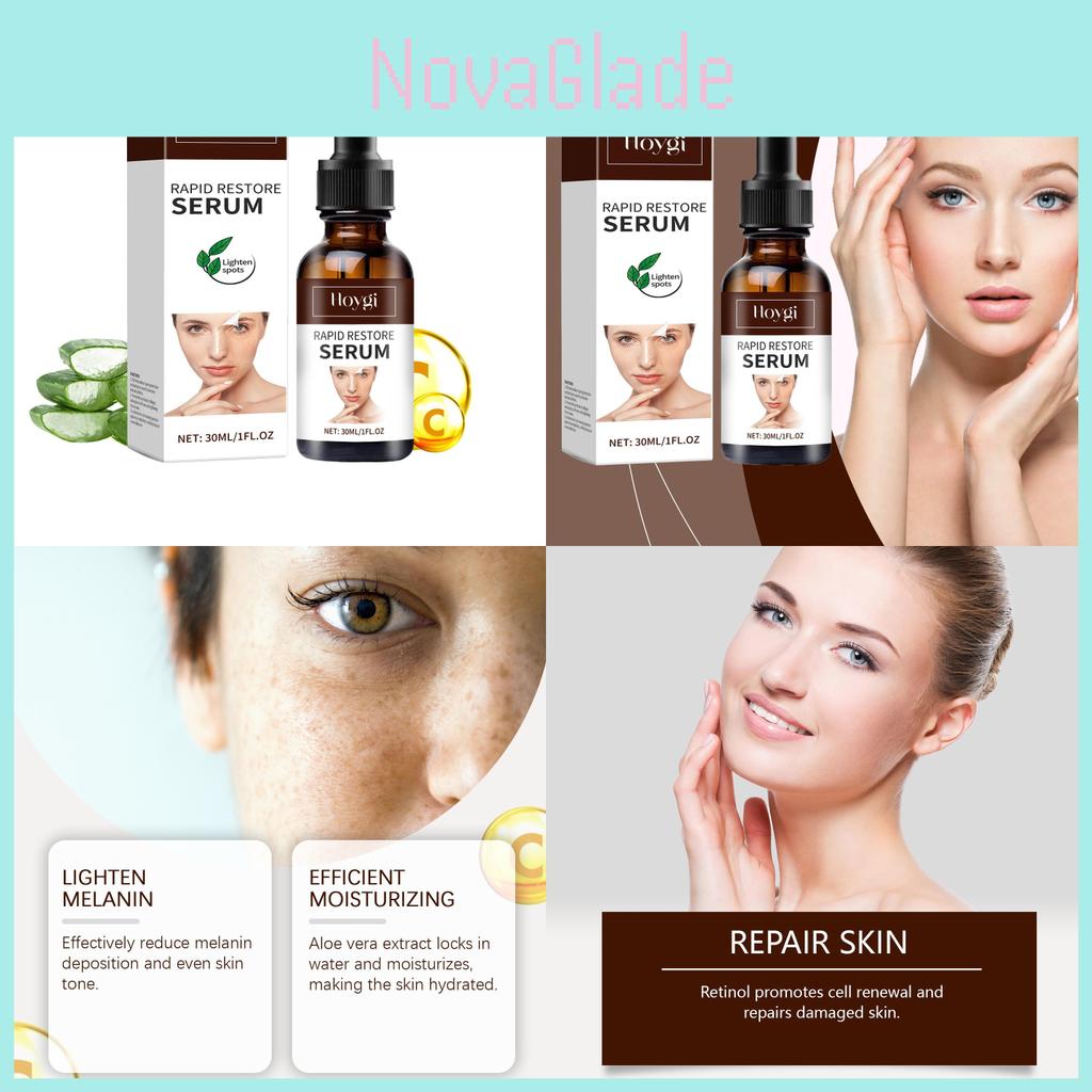 Hoygi Facial Skin Repair Essence Gentle Hydrating Nourishing Serum For Dull Skin