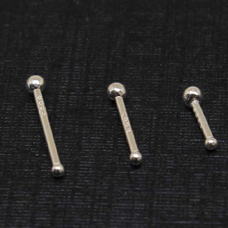 Invisible Earring Piercing Earrings Ball Nose Studs Pins Bone Piercing Jewelry for Women and Girls Male/Female Ear Studs