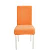 Long Checkered Dining Chair Cover Polar Fleece Waterproof Seat Covers Elastic Stretch Solid Color Jacquard Chair Cushion Cover